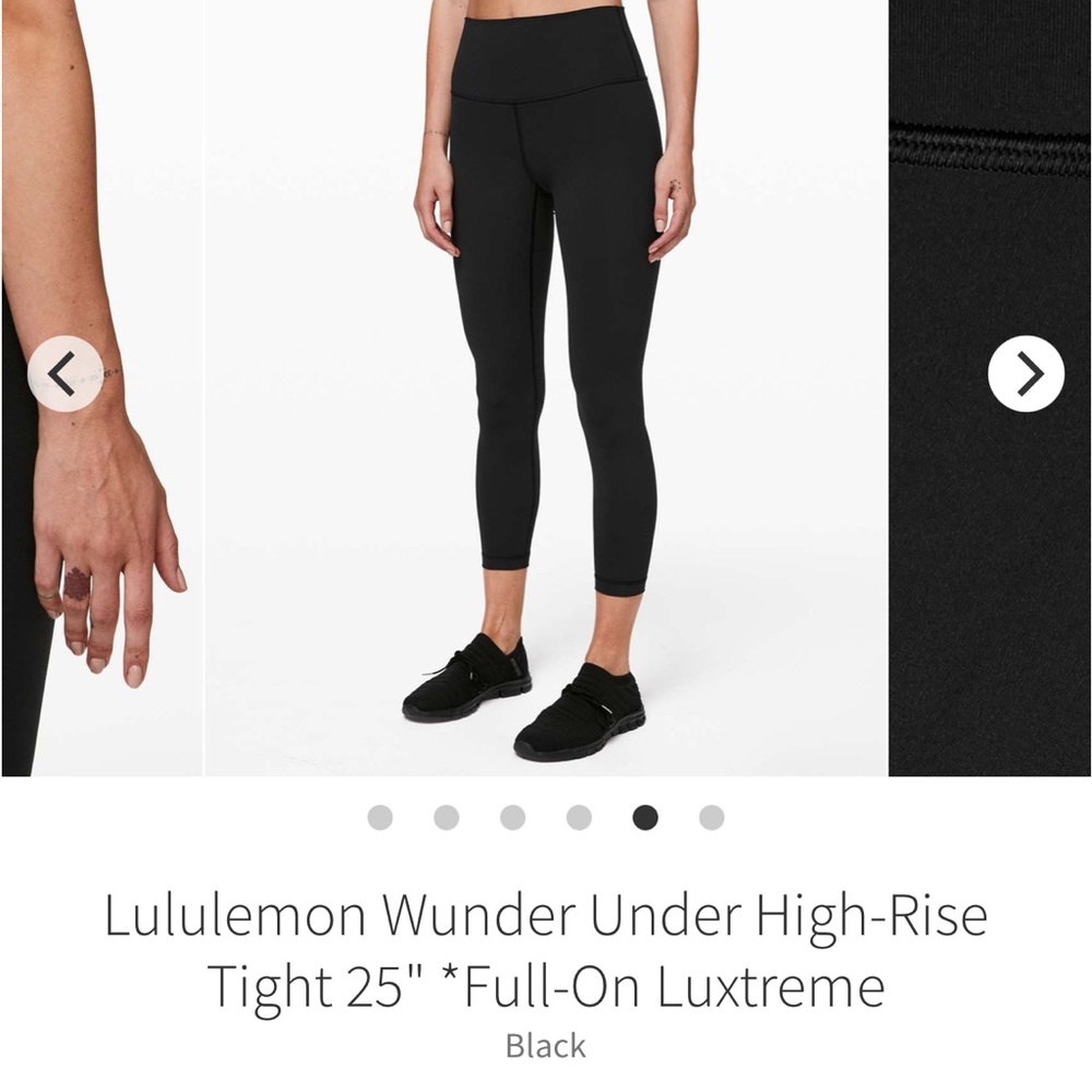Lululemon Wunder Under 25” High Rise Leggings